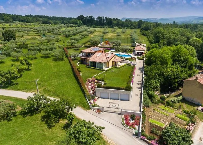 Gioan - Max 18, Private Playground And Sea View Villa *